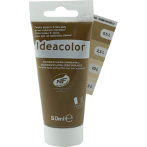 Colorant universel pour peinture Sienne naturelle 50ml - IDEACOLOR